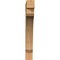 Ekena Millwork Legacy Block Smooth Bracket, Western Red Cedar, 5 1/2"W x 36"D x 44"H BKT06X36X44LEC05SWR - alternate 4